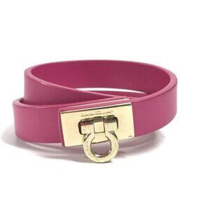 Salvatore Ferragamo Gancini double bracelet logo Bangle accessories Bracelet